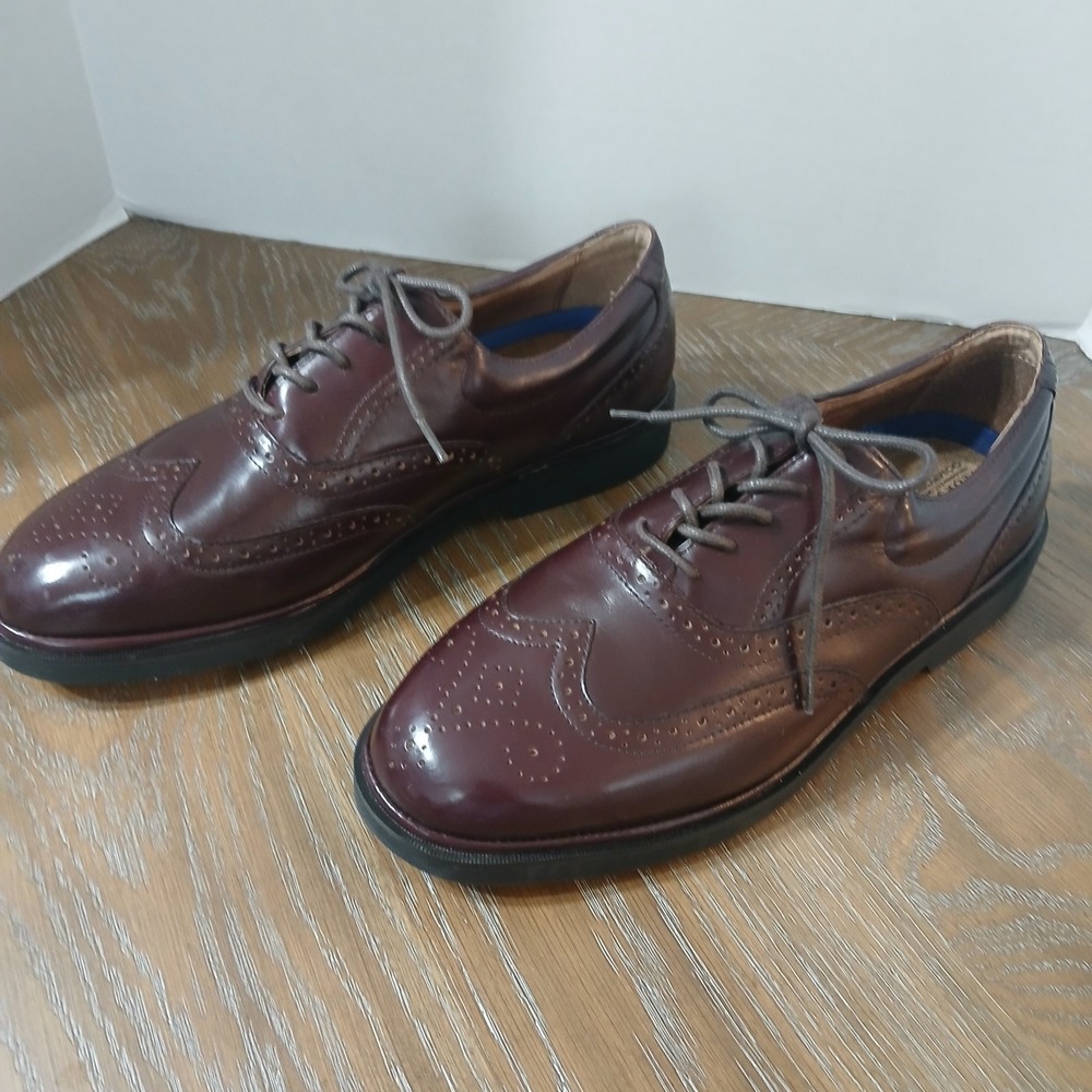 Florsheim Men's Shoes 9.5D Lace Up Brown Dress Leather